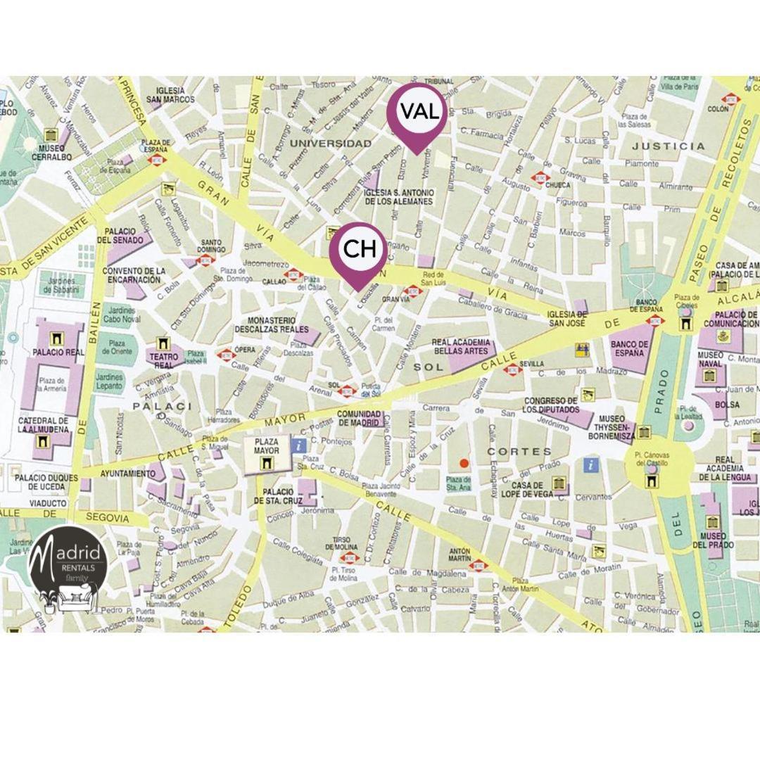 Nuevo Apartamento En Madrid Centro A 2 Calles De Gran Via מראה חיצוני תמונה